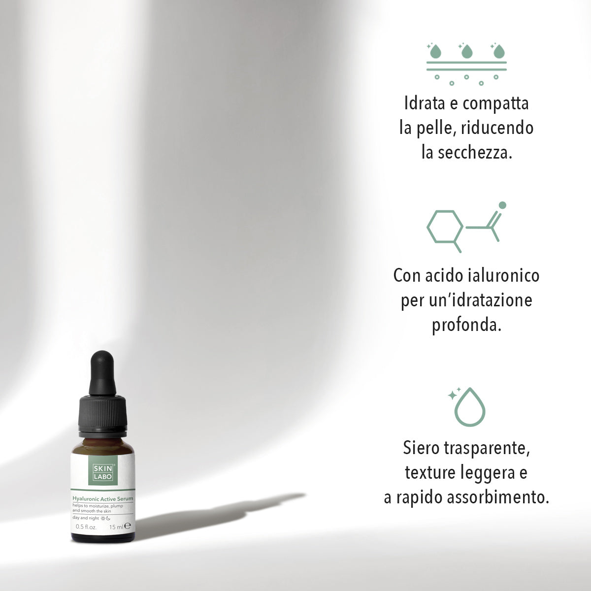 SÉRUM VISAGE À ACIDE HYALURONIQUE